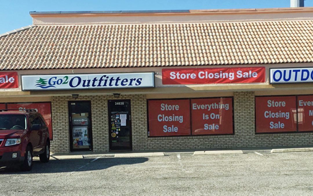 Store Closing Sale Signs Create Additional Sales